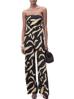 MANGO strapless jumpsuit